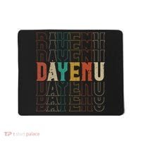 Pesach Passover Dayenu Enough Prayer Seder Jewish Holiday Mousepad thumb 0