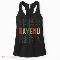 Pesach Passover Dayenu Enough Prayer Seder Jewish Holiday Women's Tank Top thumb 0