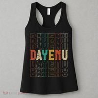 Pesach Passover Dayenu Enough Prayer Seder Jewish Holiday Women's Tank Top thumb 3