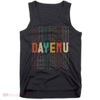 Pesach Passover Dayenu Enough Prayer Seder Jewish Holiday Tank Top thumb 0