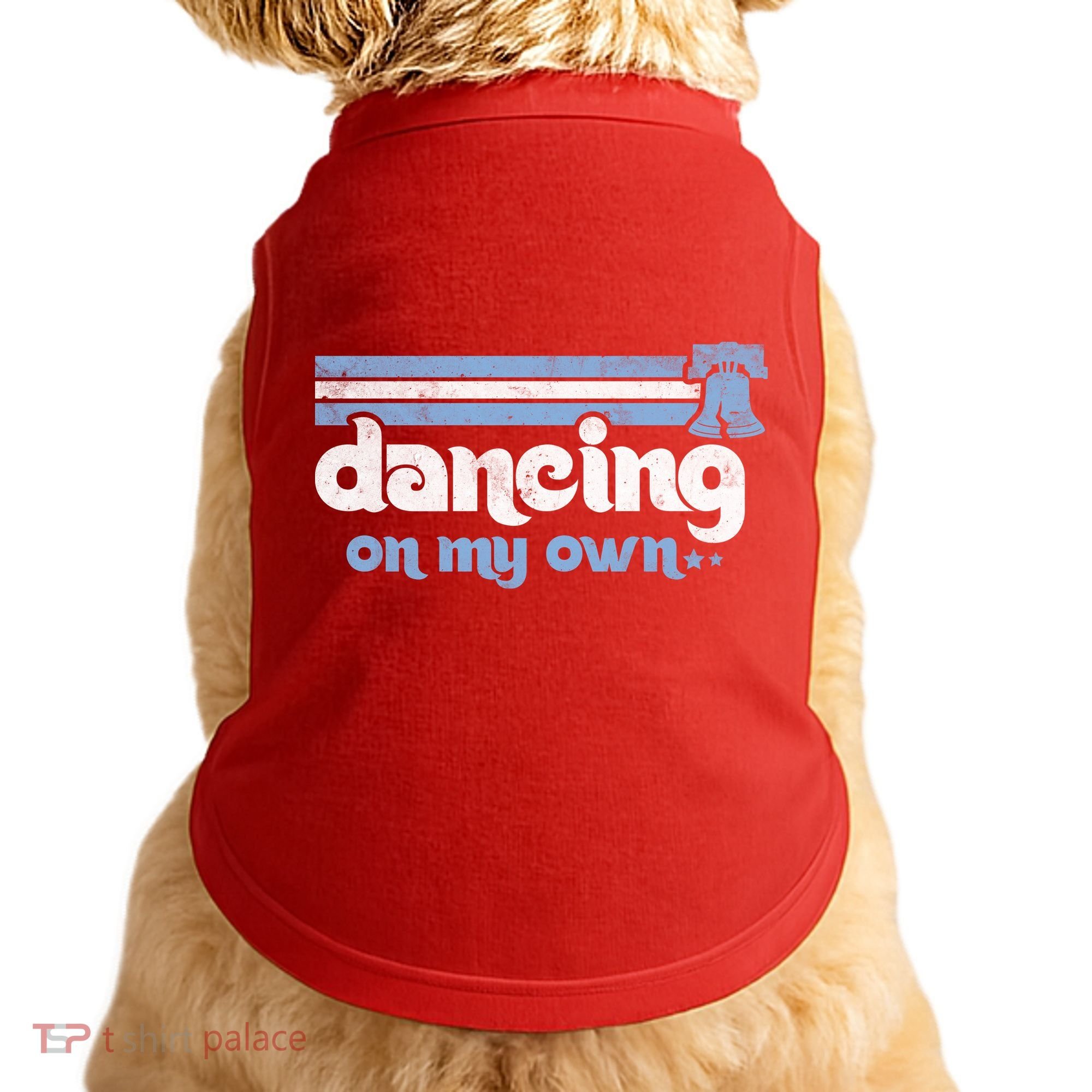 Philly Dancing On My Own Philadelphia Baseball Doggie Tank