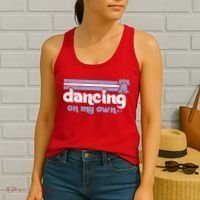 Philly Dancing On My Own Philadelphia Baseball Women's Tank Top thumb 2