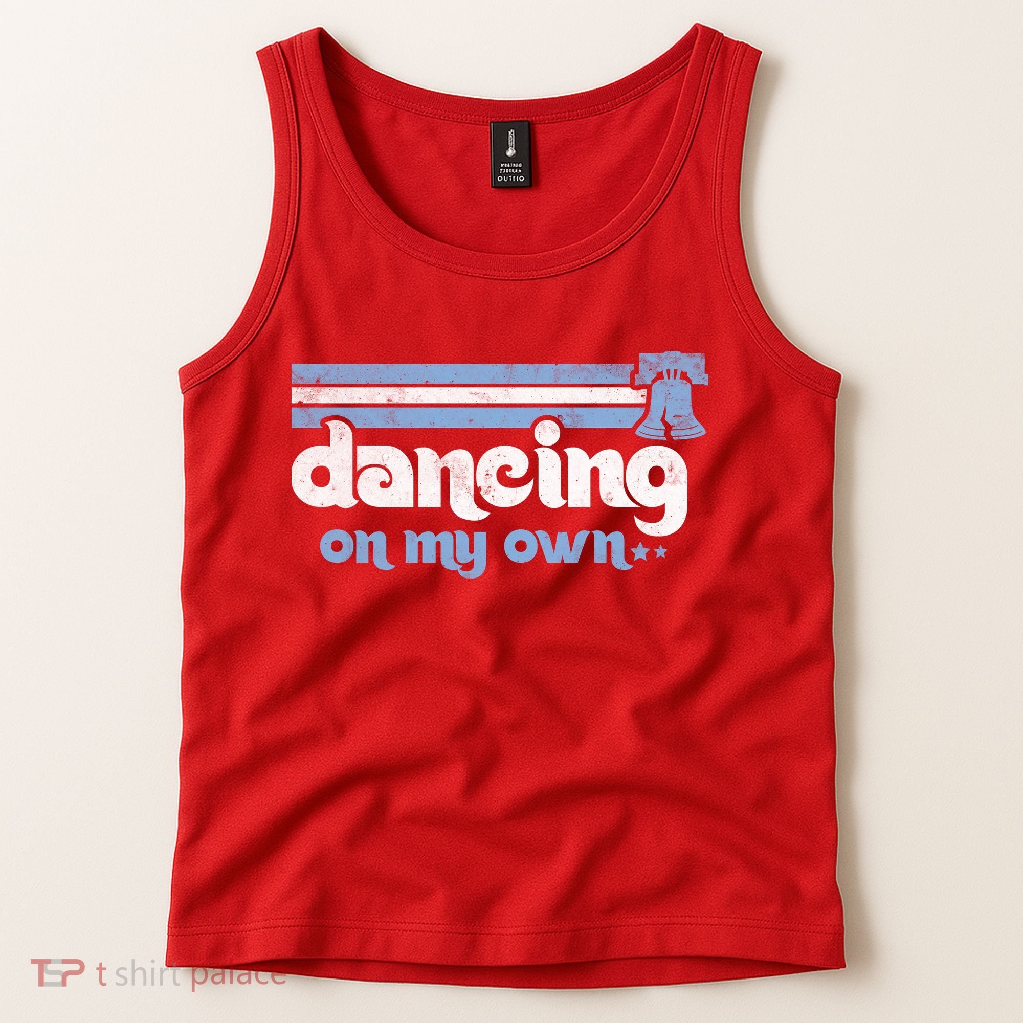 Philly Dancing On My Own Philadelphia Baseball Tank Top