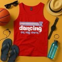 Philly Dancing On My Own Philadelphia Baseball Tank Top thumb 4