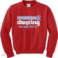 Philly Dancing On My Own Philadelphia Baseball Kids Sweatshirt thumb 0