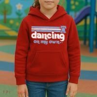 Philly Dancing On My Own Philadelphia Baseball Kids Hoodie thumb 3