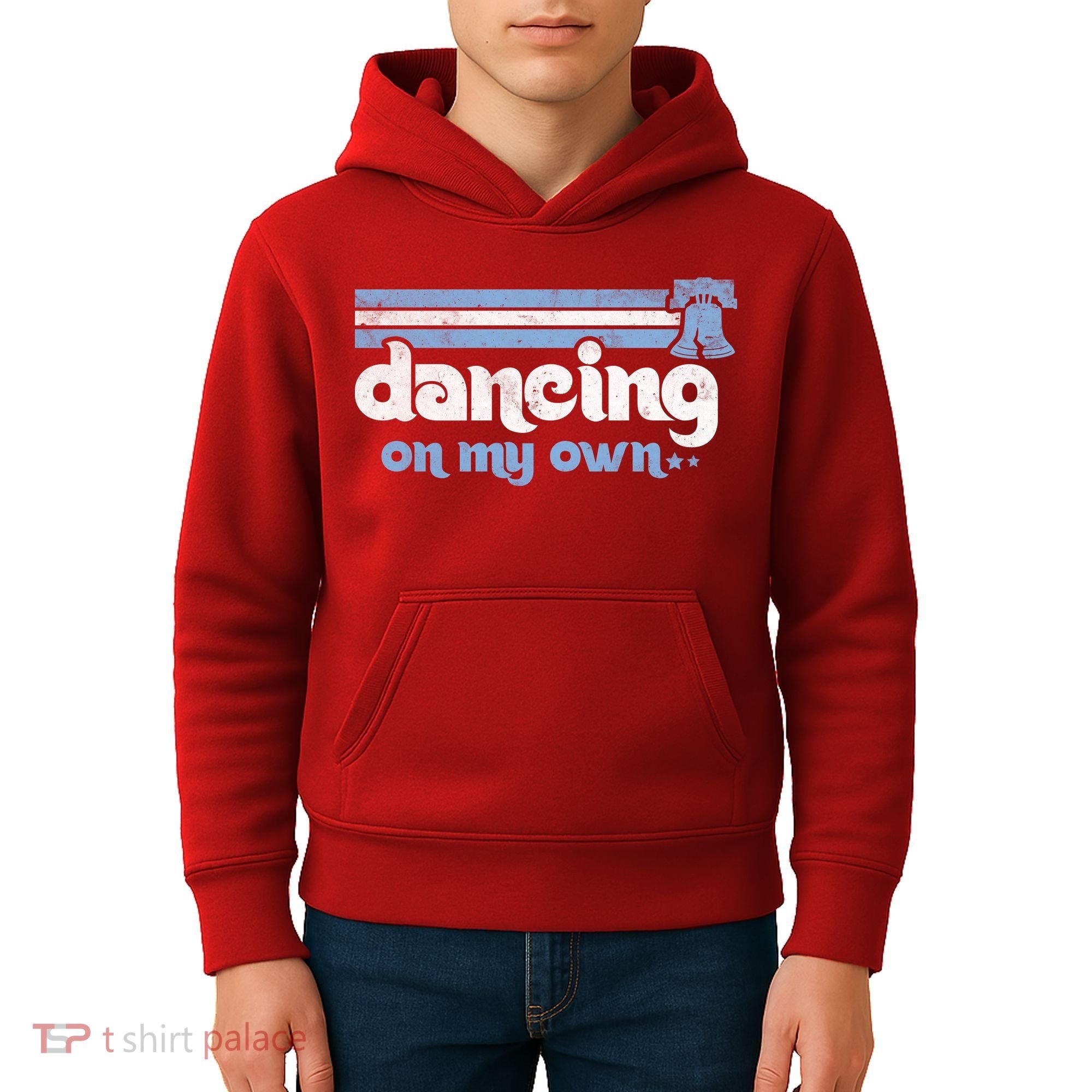 Philly Dancing On My Own Philadelphia Baseball Kids Hoodie