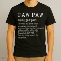 Paw paw Definition Grandpa Father's Day Gifts T-Shirt thumb 3