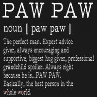 Paw paw Definition Grandpa Father's Day Gifts Coaster thumb 2