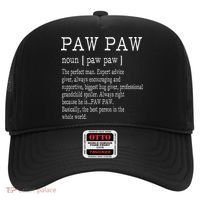 Paw paw Definition Grandpa Father's Day Gifts Hat thumb 0