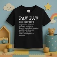 Paw paw Definition Grandpa Father's Day Gifts Toddler T-Shirt thumb 3