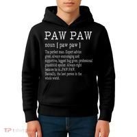 Paw paw Definition Grandpa Father's Day Gifts Kids Hoodie thumb 4