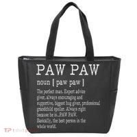 Paw paw Definition Grandpa Father's Day Gifts Tote Bag thumb 0
