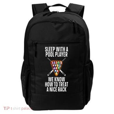 Pool Player Design Backpack