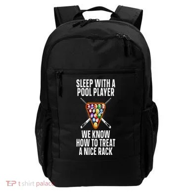 Pool Player Design Backpack