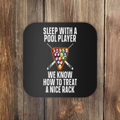Pool Player Design Coaster