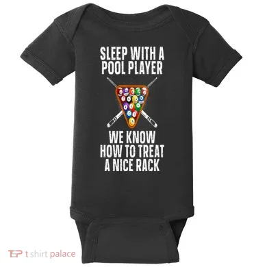 Pool Player Design Baby Bodysuit