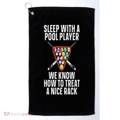 Pool Player Design Golf Towel