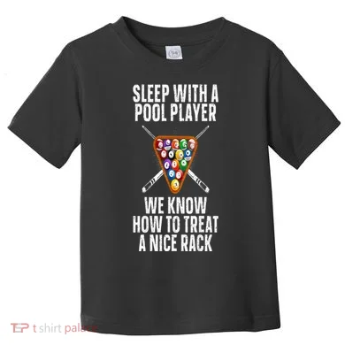 Pool Player Design Toddler T-Shirt