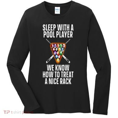 Pool Player Design Women's Long Sleeve Shirt