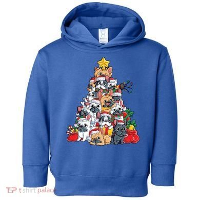 Pugly Pug Dog Ugly Christmas Xmas Pug Lovers Gift Toddler Hoodie