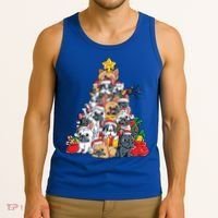 Pugly Pug Dog Ugly Christmas Xmas Pug Lovers Gift Tank Top thumb 3
