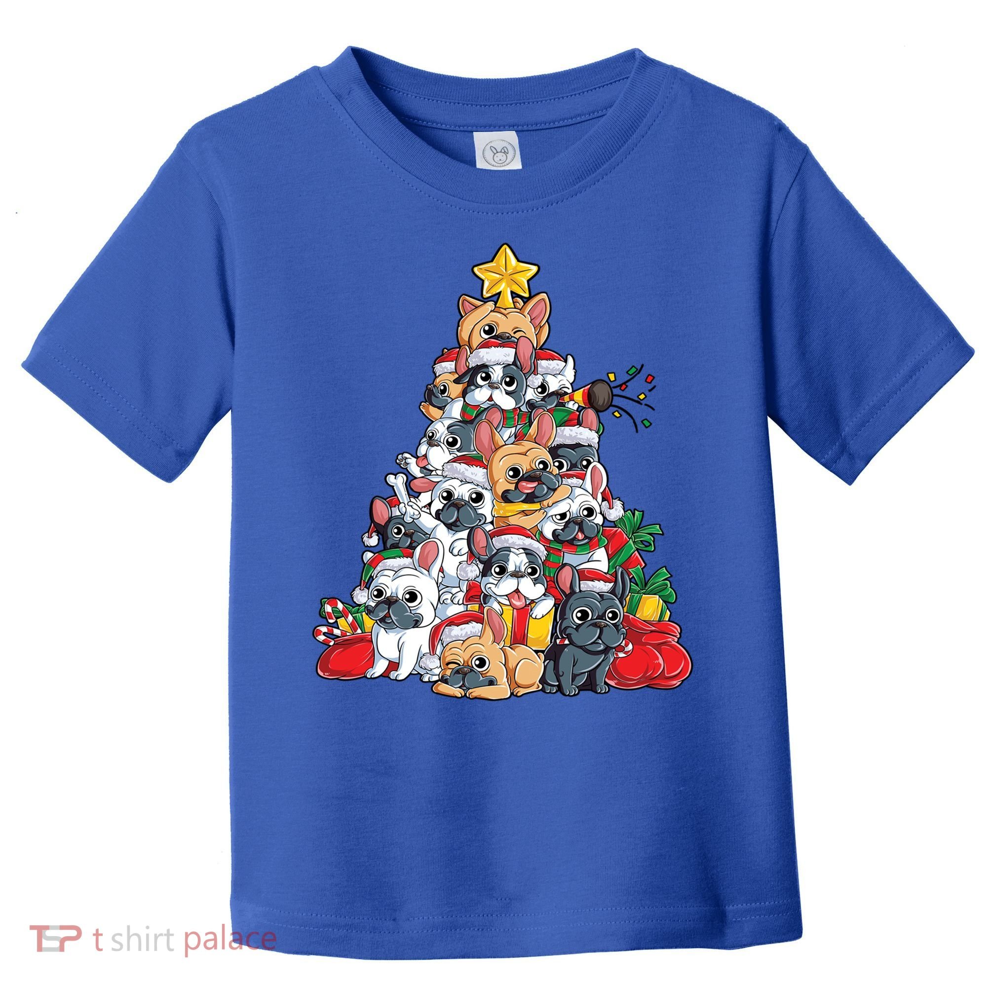 Pugly Pug Dog Ugly Christmas Xmas Pug Lovers Gift Toddler T-Shirt
