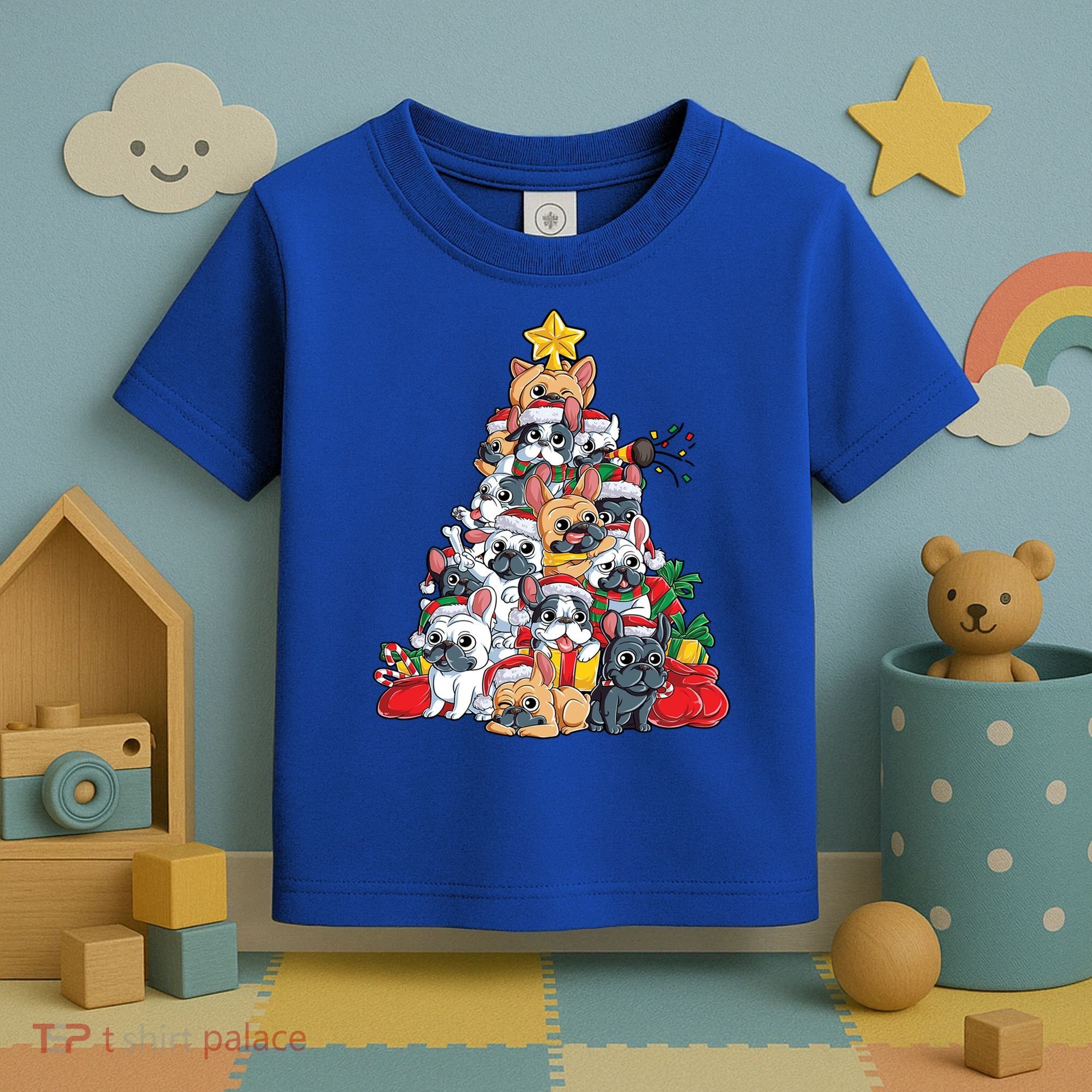 Pugly Pug Dog Ugly Christmas Xmas Pug Lovers Gift Toddler T-Shirt