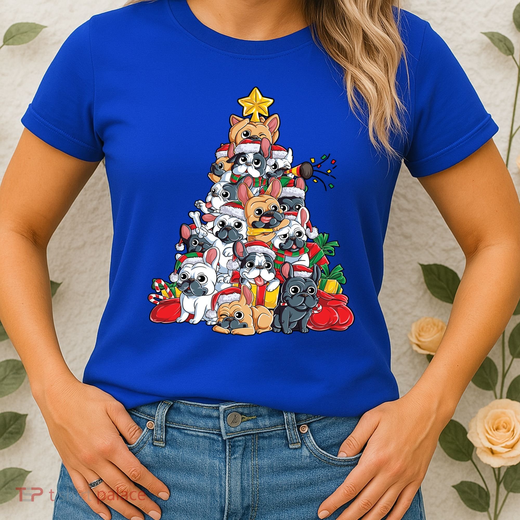 Pugly Pug Dog Ugly Christmas Xmas Pug Lovers Gift Women's T-Shirt