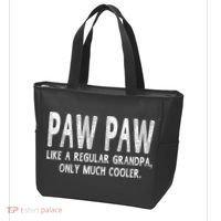 Paw Paw Definition Like Regular Grandpa Only Cooler Funny Tote Bag thumb 3