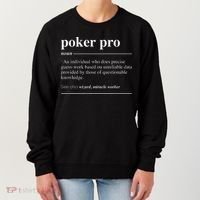 Poker Pro Definition Funny Noun Women's Sweatshirt thumb 0