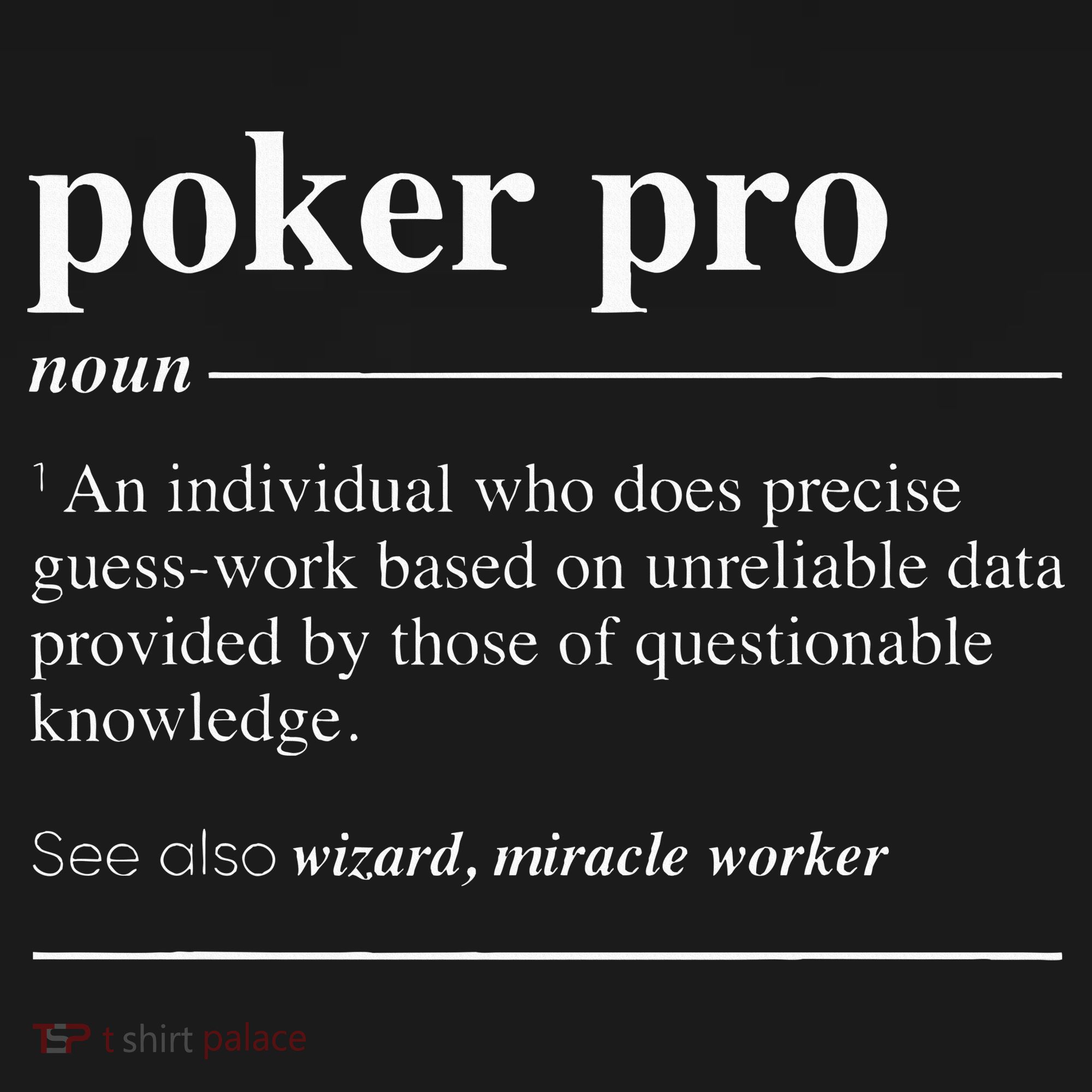 Poker Pro Definition Funny Noun Pajama Set