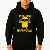 Pew Pew Duck Funny Madafakas Hoodie thumb 2
