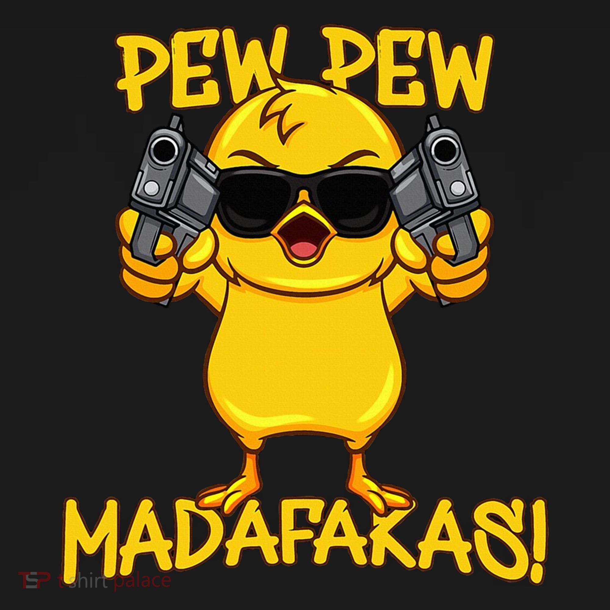 Pew Pew Duck Funny Madafakas Backpack