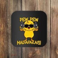Pew Pew Duck Funny Madafakas Coaster thumb 0
