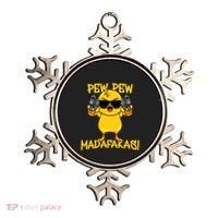 Pew Pew Duck Funny Madafakas Ornament thumb 0