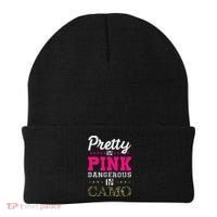 Pretty Pink Dangerous In Camo Hunter Beanie thumb 0