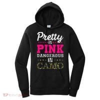 Pretty Pink Dangerous In Camo Hunter Women's Hoodie thumb 0