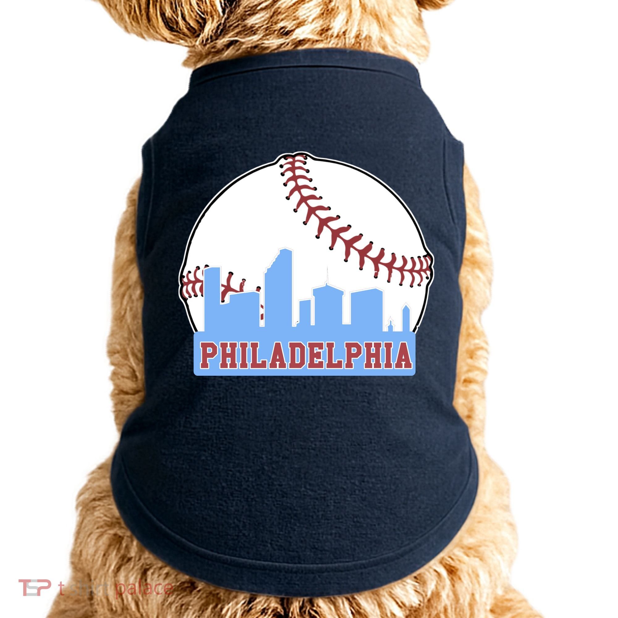 Phillies Philly Dancing On My Own Philadelphia Baseball Doggie Tank