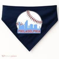 Phillies Philly Dancing On My Own Philadelphia Baseball USA-Made Doggie Bandana thumb 0