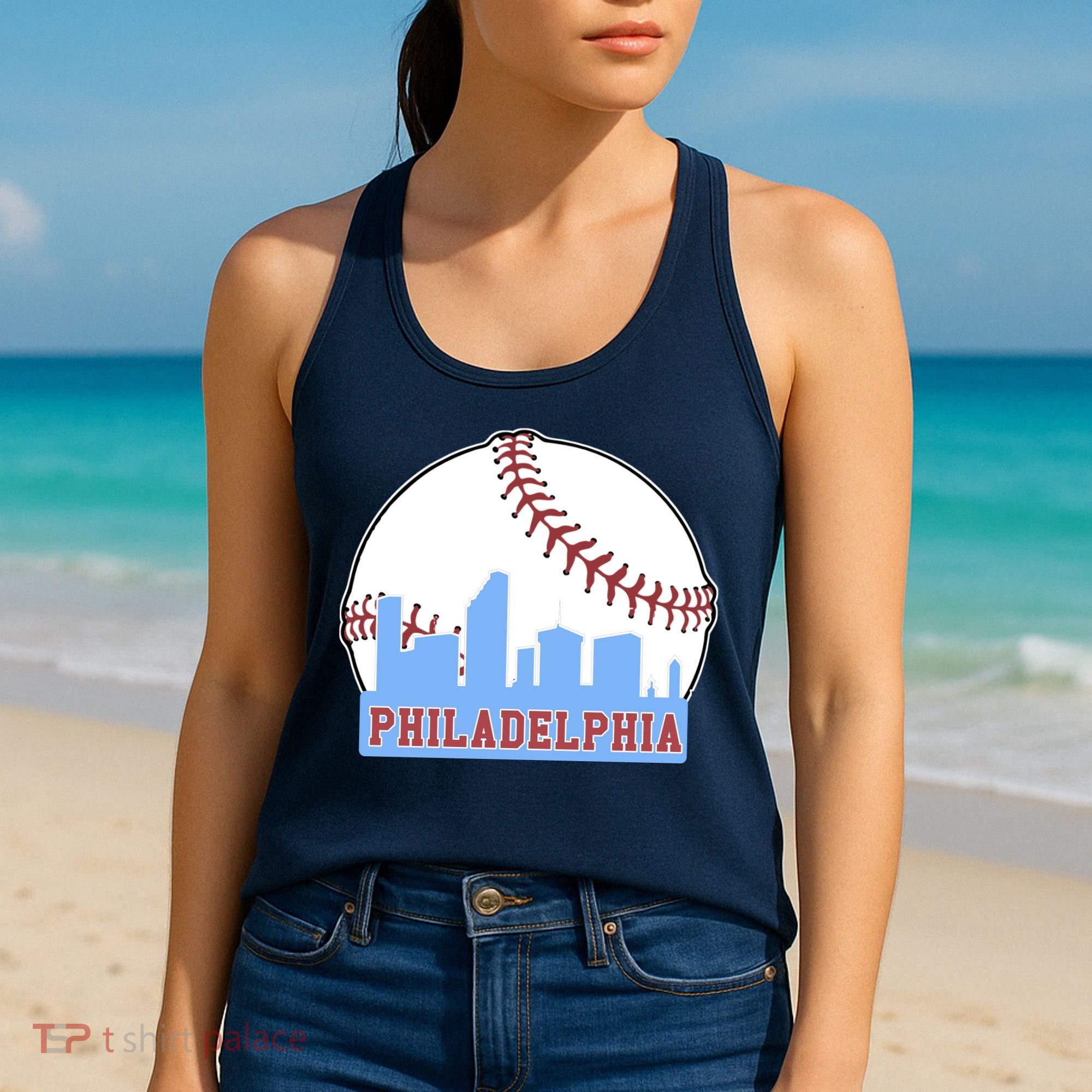 Phillies Philly Dancing On My Own Philadelphia Baseball Women's Tank Top