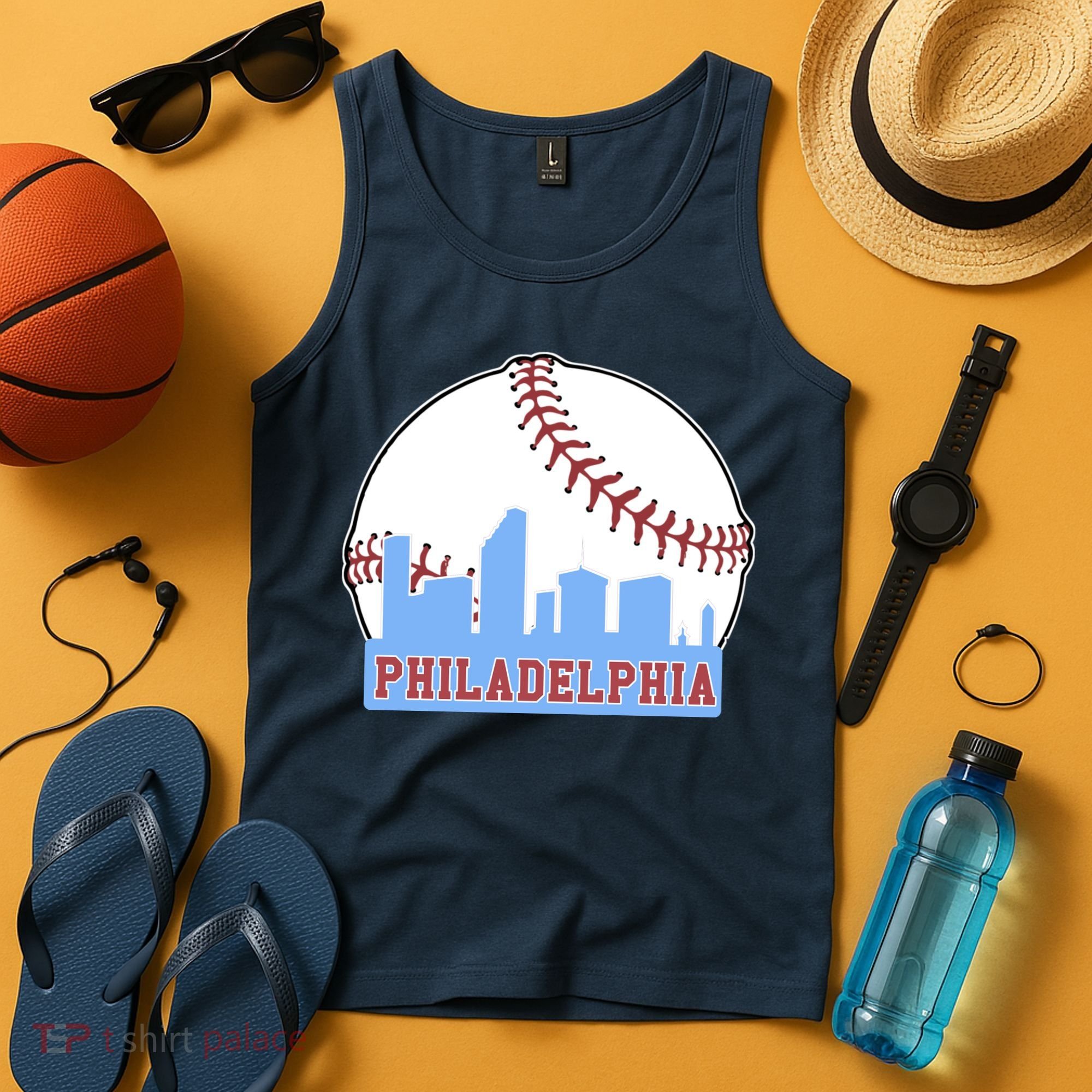 Phillies Philly Dancing On My Own Philadelphia Baseball Tank Top
