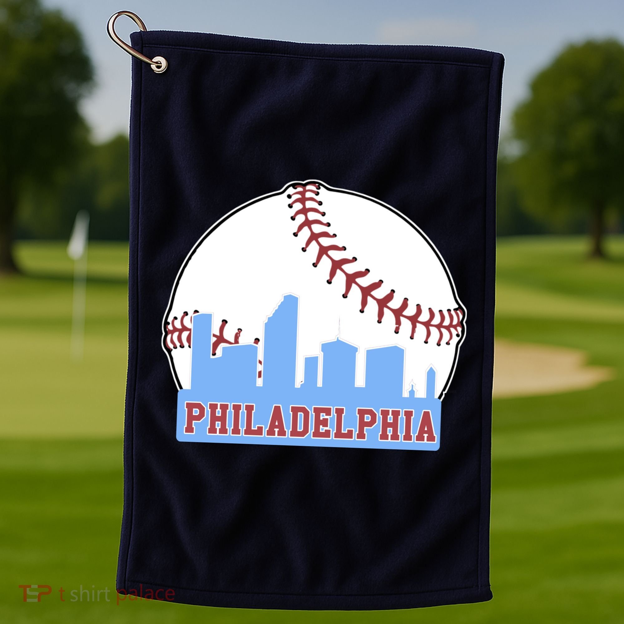 Phillies Philly Dancing On My Own Philadelphia Baseball Golf Towel