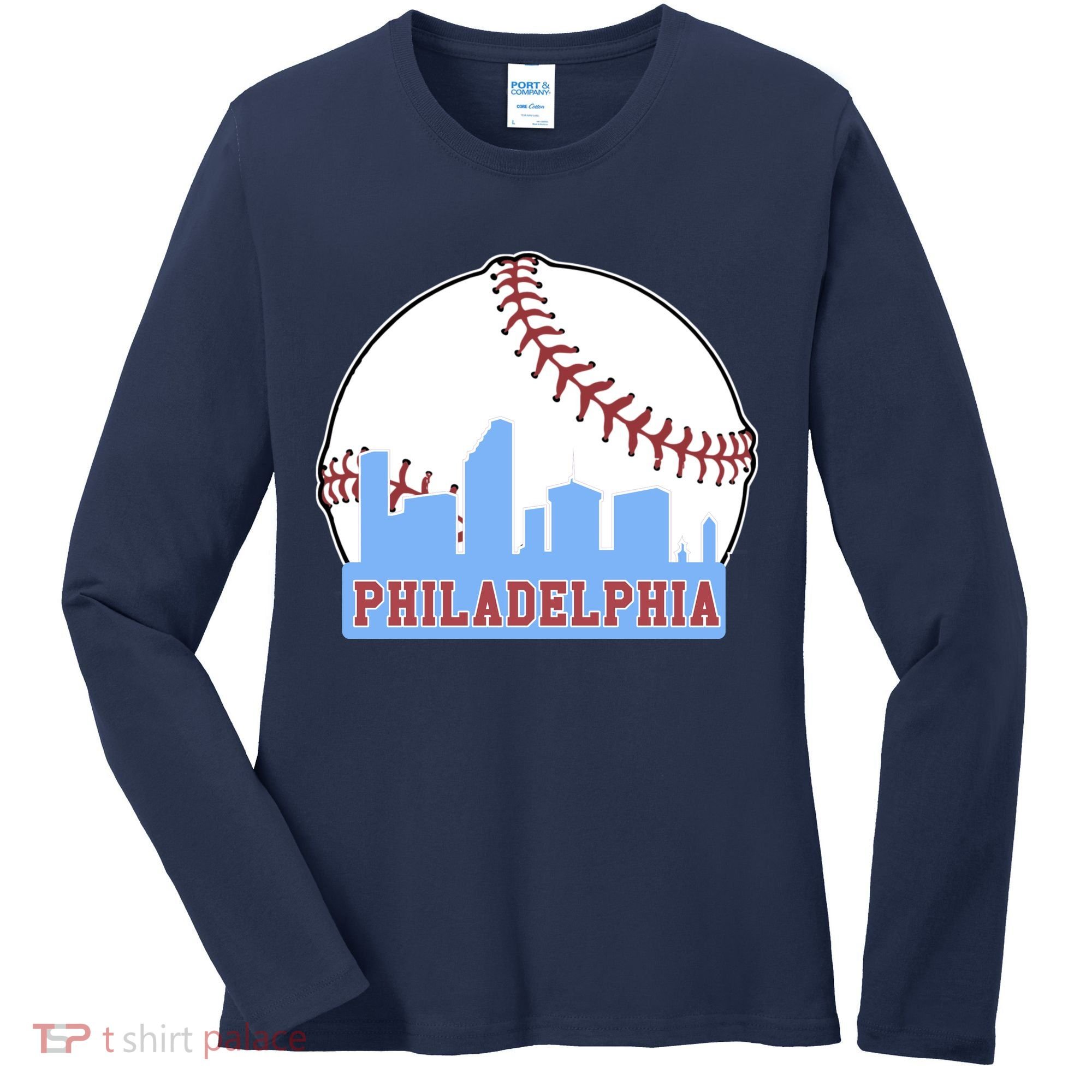Phillies Philly Dancing On My Own Philadelphia Baseball Women's Long Sleeve Shirt