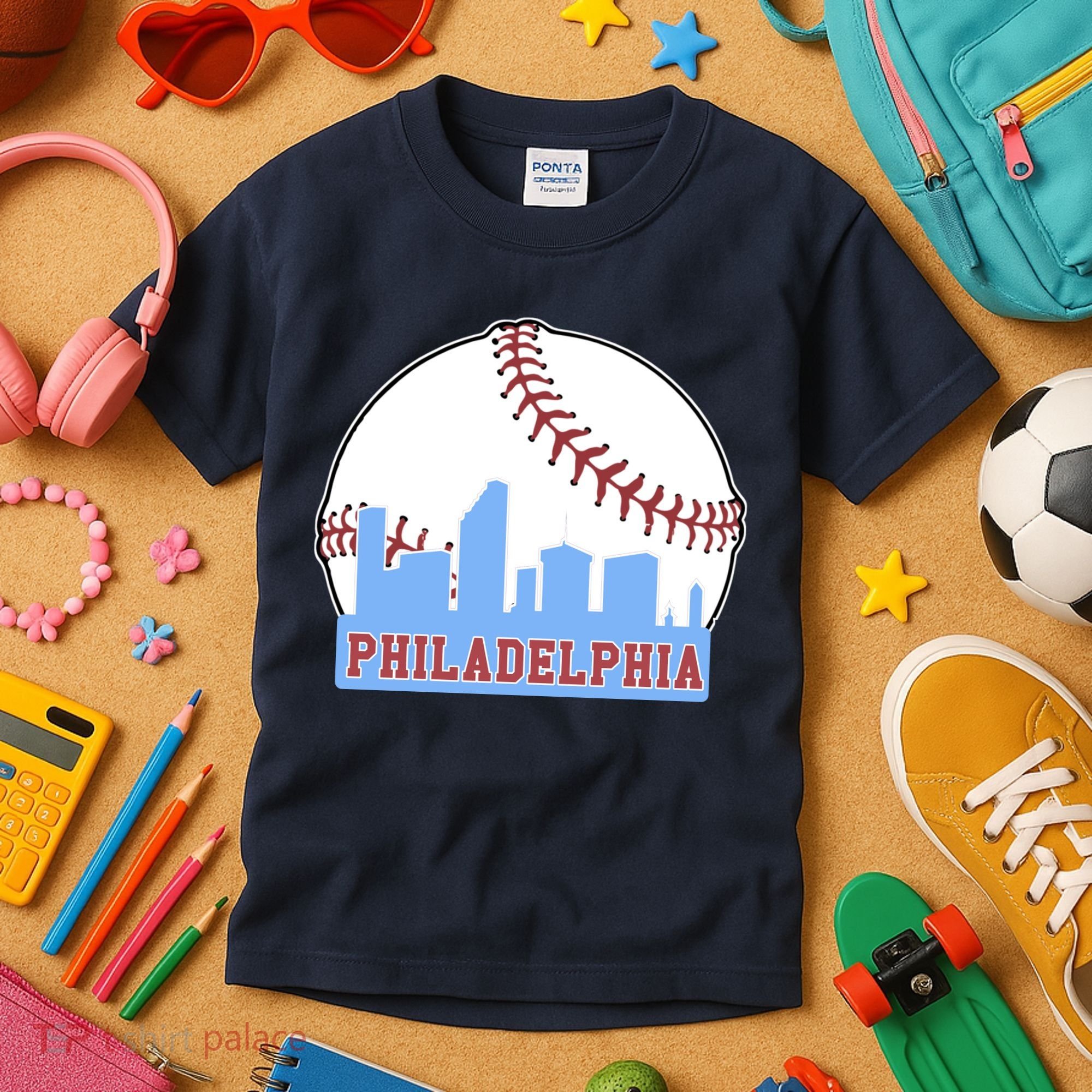Phillies Philly Dancing On My Own Philadelphia Baseball Kids T-Shirt