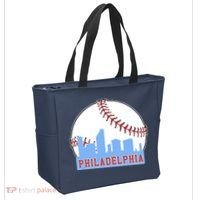 Phillies Philly Dancing On My Own Philadelphia Baseball Tote Bag thumb 2