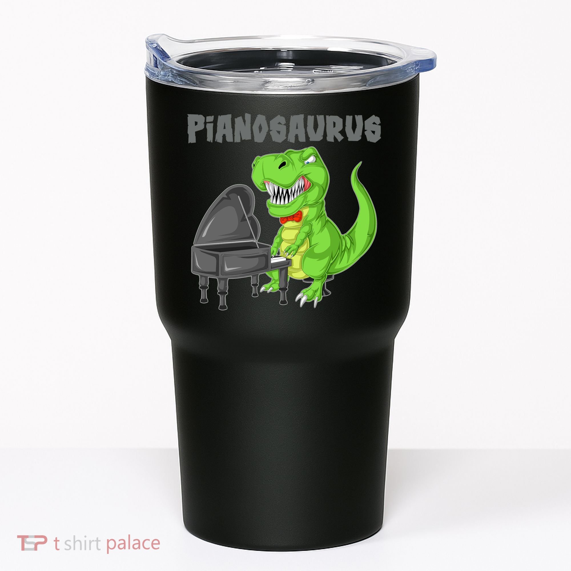 Pianosaurus Piano Dinosaur Tumbler