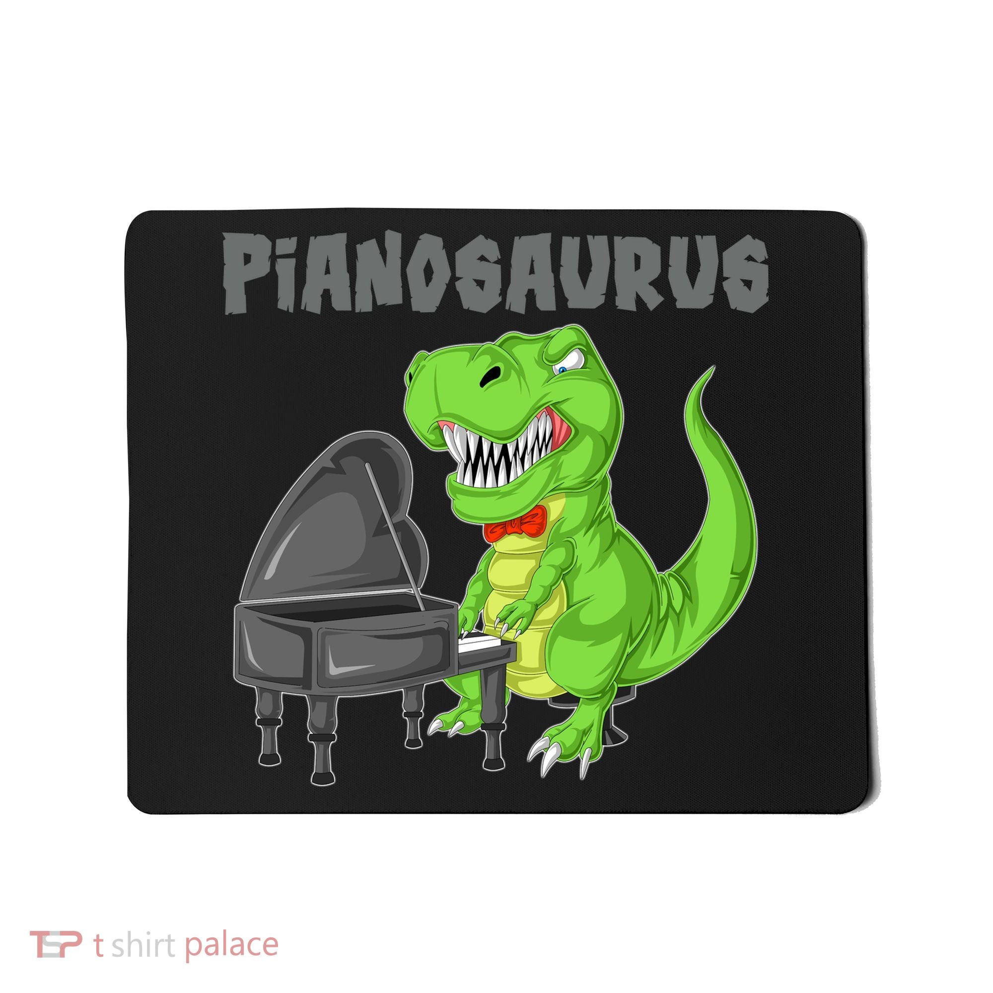 Pianosaurus Piano Dinosaur Mousepad