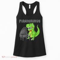 Pianosaurus Piano Dinosaur Women's Tank Top thumb 0