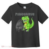 Pianosaurus Piano Dinosaur Toddler T-Shirt thumb 0